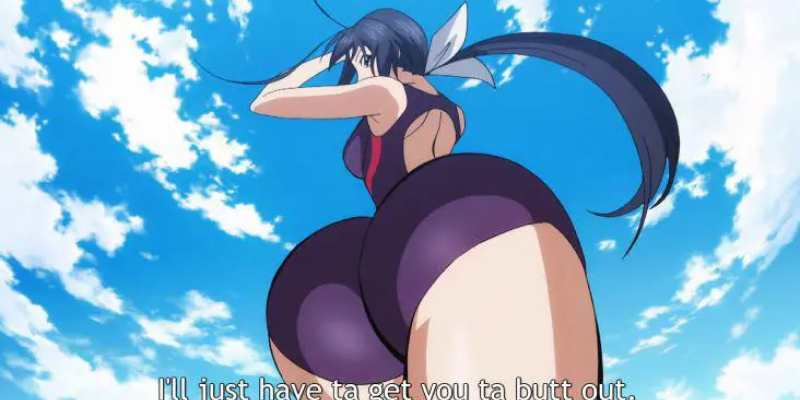 Another picture of the anime Keijo!!!